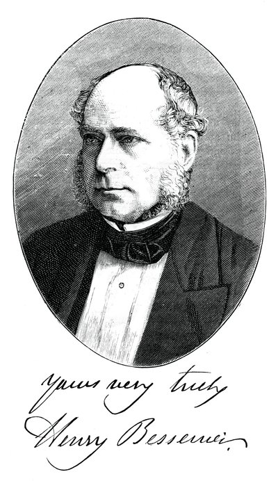 Sir Henry Bessemer, anglický inženýr, c1880 od Unbekannt