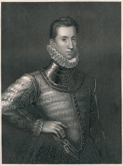 Sir Philip Sidney, c1576, počátek poloviny 19. století. od Unbekannt