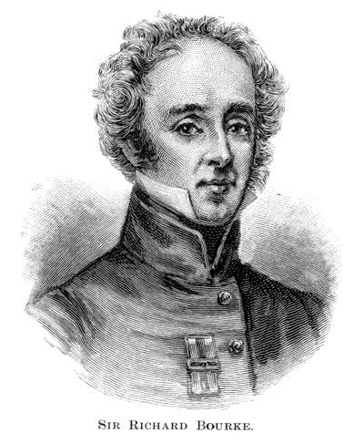 Sir Richard Bourke, guvernér Nového Jižního Walesu, 1886 od Unbekannt