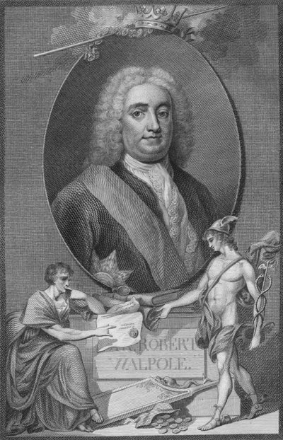 Sir Robert Walpole, 1790 od Unbekannt