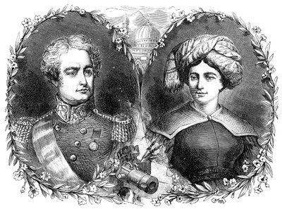 Sir Robert a Lady Sale, 19. století od Unbekannt