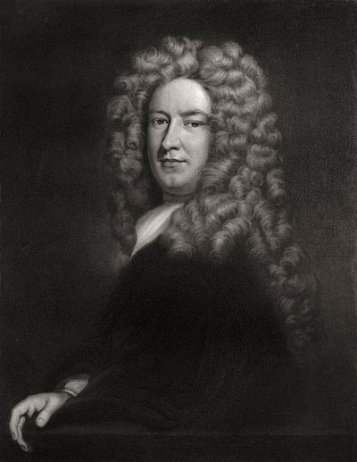 Sir Samuel Garth, anglický lékař a básník c1705-1710 1906 od Unbekannt