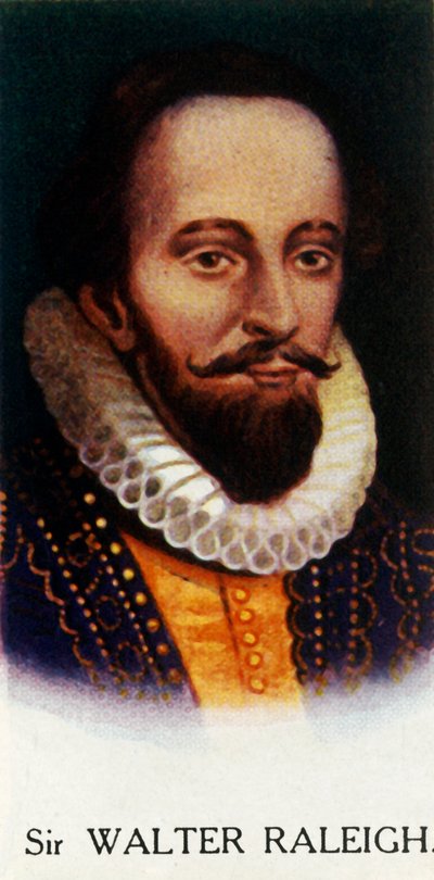 Sir Walter Raleigh, 1927. od Unbekannt