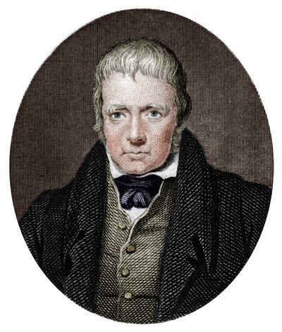 Sir Walter Scott, 1. Baronet, skotský historický romanopisec a básník, 1877. od Unbekannt