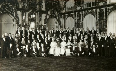 Zasedání výboru velkovévodkyně Taťány Nikolajevny z Ruska, počátek 20. století od Unbekannt