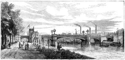 Most Skeldergate, York. Severní Yorkshire, 19. století od Unbekannt