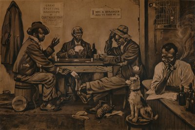 Stahování beránka z kůže, c1910 od Unbekannt