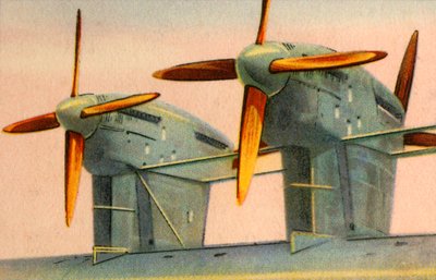 Dřevěné letecké vrtule malého průměru, 1932. od Unbekannt