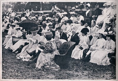 Někteří z diváků v Guards Sports v Chelsea, 1906 od Unbekannt