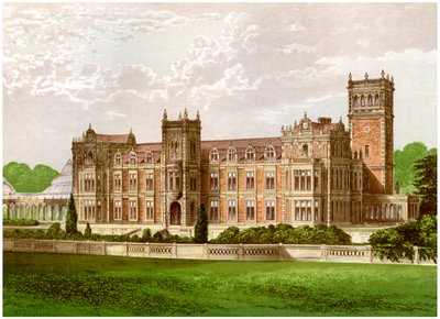 Somerleyton, Suffolk, domov Baroneta Crossleyho, c1880 od Unbekannt