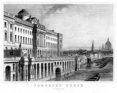 Somerset House, Westminster, Londýn od Unbekannt