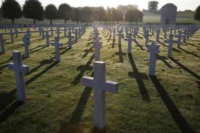 Americký hřbitov Somme, Bony, Francie od Unbekannt