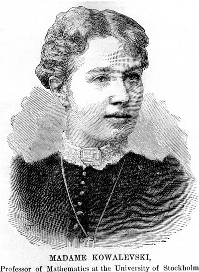 Sonia Sophie Kowalevski, ruský matematik, 1888 od Unbekannt