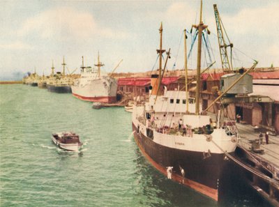 South Wharf, Fremantle, c1947. od Unbekannt