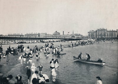 Southport – The Pier and the South Lake, 1895 od Unbekannt