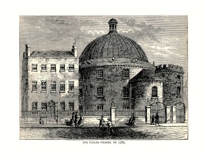 Kaple lázeňských polí, 1781 od Unbekannt