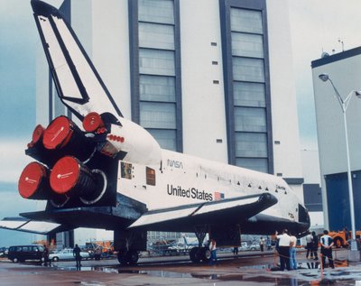 Raketoplán Columbia na Zemi, 80. léta 20. století od Unbekannt