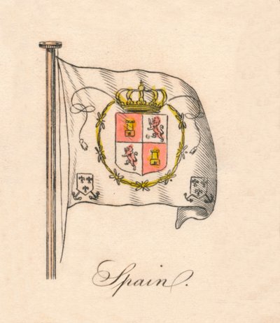 Španělsko, 1838 od Unbekannt