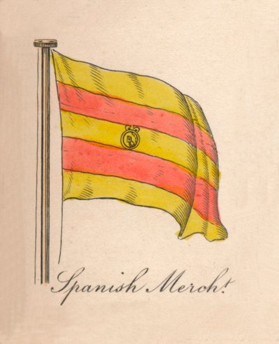 Španělský obchodník, 1838 od Unbekannt