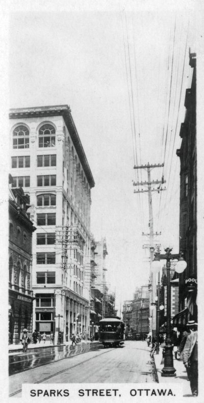 Sparks Street, Ottawa, Kanada, 20. léta 20. století od Unbekannt