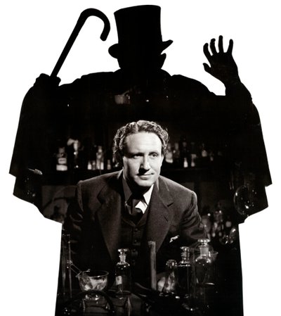 Spencer Tracy ve filmu Dr. Jekyll a pan Hyde od Unbekannt