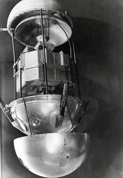 Sputnik 1, ruský satelit, 1957 od Unbekannt
