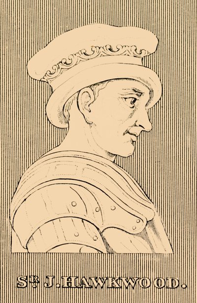 Sr. J, Hawkwood, c1323-1394, 1830. od Unbekannt