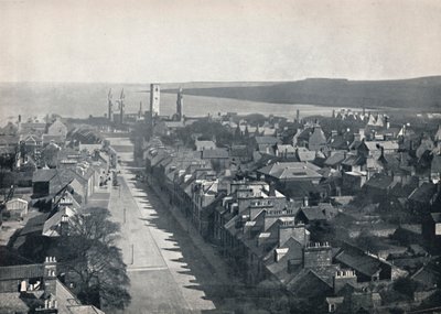 St. Andrews – Pohled na město z College Church Tower, 1895 od Unbekannt