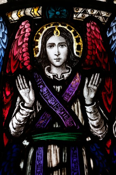 Kostel St Barth - Okno z barevného skla - Seraphim, New York, Spojené státy americké od Unbekannt