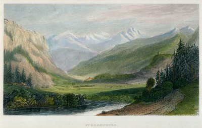 St Branchier, 19. století od Unbekannt