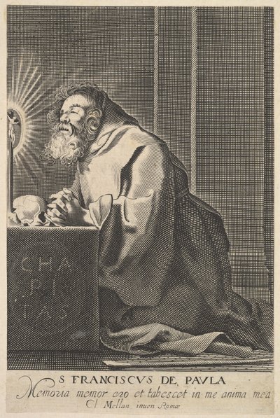 Svatý František de Paul, po roce 1627. od Unbekannt