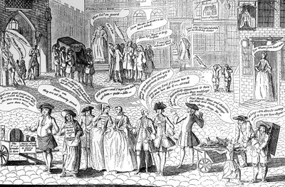 St Jamess v říjnu..., 1750 od Unbekannt
