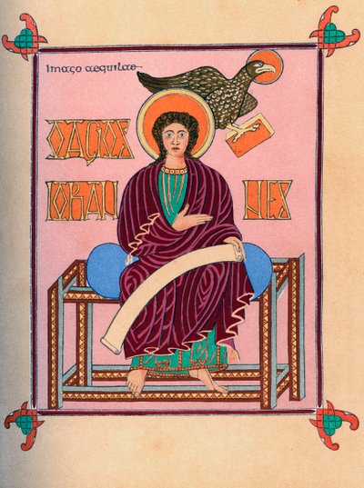 Svatý Jan Evangelista, 8. století 1892 od Unbekannt