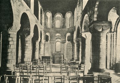 Johns Chapel, Tower of London, Norman Architecture, 1908 od Unbekannt