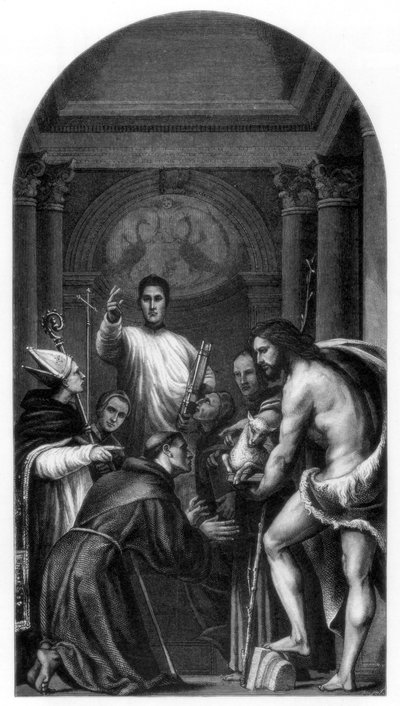 Svatý Lorenzo Giustiniani a další svatí, 1532 1870 od Unbekannt