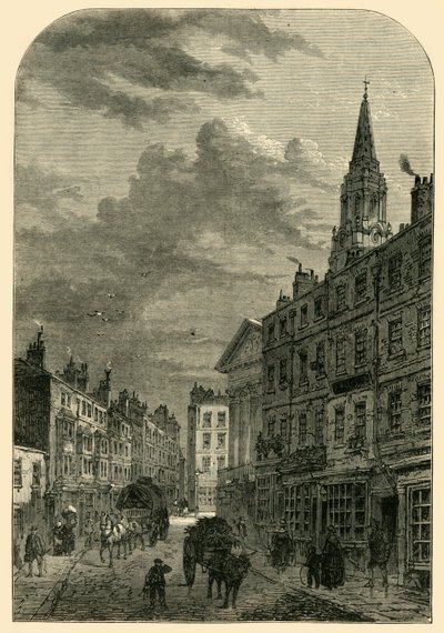 St. Martins Lane, 1820, 1881. od Unbekannt