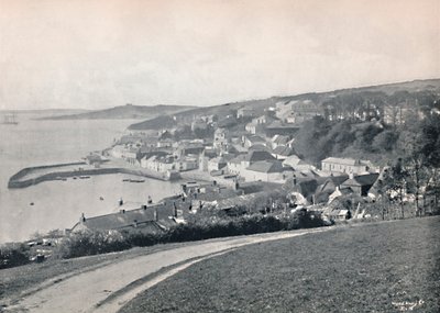 St. Mawes – Zobrazení přístavu a hradu, 1895 od Unbekannt