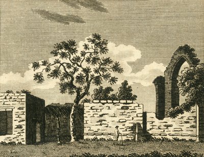 Kaple sv. Pankráce, v Canterbury, c1786. od Unbekannt