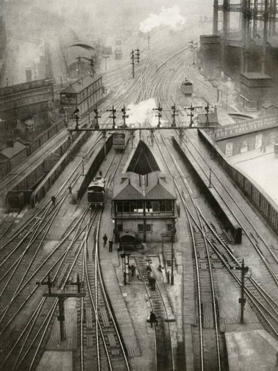 St. Pancras. Konečná stanice London, Midland a Scottish Railway, 1935. od Unbekannt