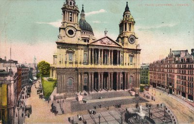 Katedrála St. Pauls, Londýn, c1905 od Unbekannt