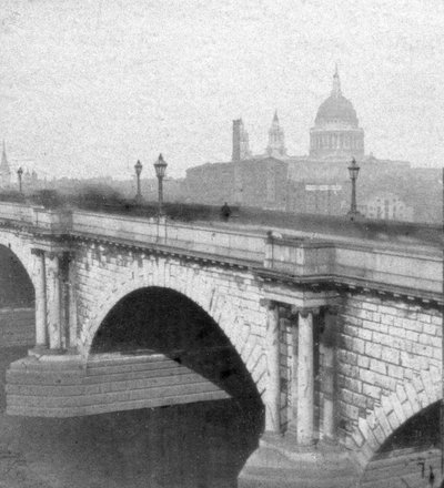 Katedrála St Pauls, Londýn, konec 19. století od Unbekannt