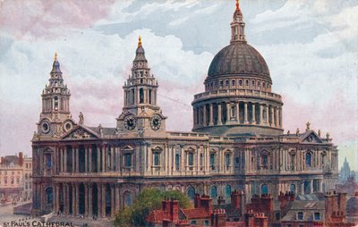 Katedrála St. Pauls, c1910 od Unbekannt