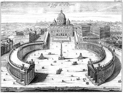 Bazilika svatého Petra, Řím, 1702 od Unbekannt