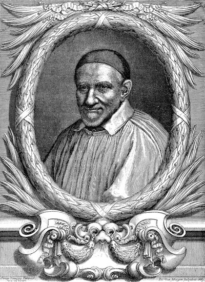 Svatý Vincent de Paul, francouzský kněz a filantrop, 1663 od Unbekannt