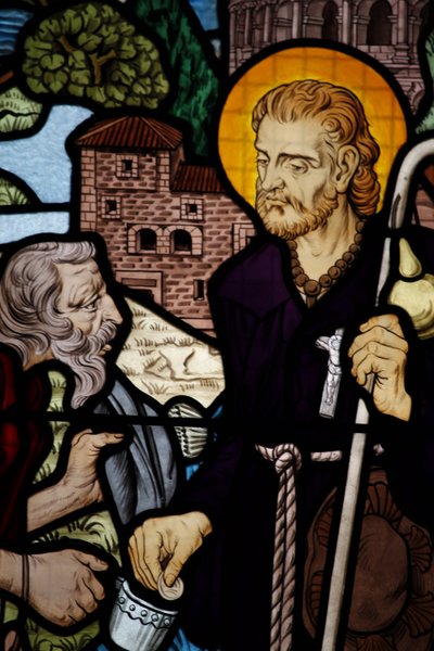 Vitráže v kostele Saint-Honore d