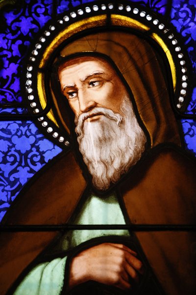 Vitráže v kostele svatého Pavla, Lyon: Saint Bonaventure, Lyon, Francie od Unbekannt