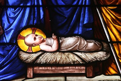 Okno z barevného skla: Nativity Geneve Švýcarsko od Unbekannt