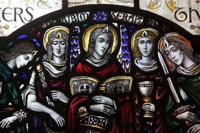 Okno z barevného skla navržené J. Gordonem Guthriem. Seraph, New York, Spojené státy americké od Unbekannt