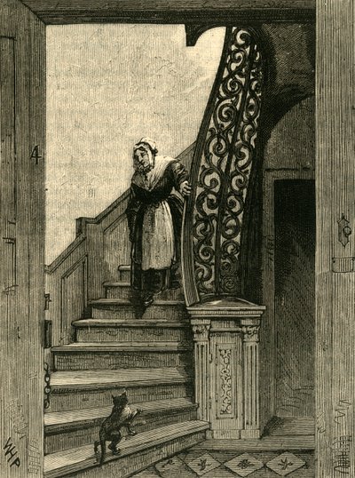 Schodiště v Southampton House, c1872. od Unbekannt
