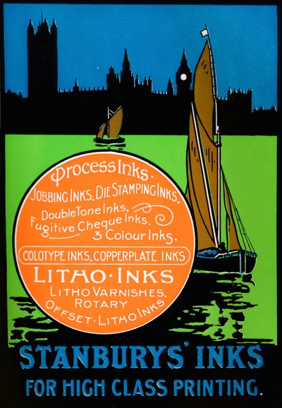 Inkousty Stanburys pro prvotřídní tisk, 1917 od Unbekannt